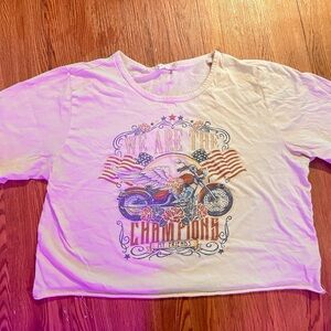 Altar’s State crop graphic tee - small